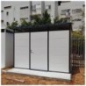 Everbox Abri de jardin résine PVC (polychlorure de vinyle) + XPS (polystyrène extrudé) Blanc 6,11m²