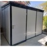 Everbox Abri de jardin résine PVC (polychlorure de vinyle) + XPS (polystyrène extrudé) Blanc 6,11m²