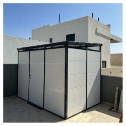 Everbox Abri de jardin résine PVC (polychlorure de vinyle) + XPS (polystyrène extrudé) Blanc 6,11m²