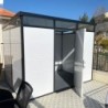 Everbox Abri de jardin résine PVC (polychlorure de vinyle) + XPS (polystyrène extrudé) Blanc 6,11m²
