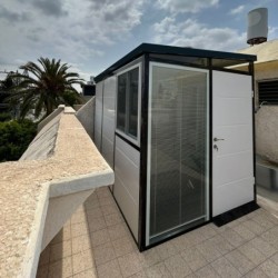 Everbox Abri de jardin résine PVC (polychlorure de vinyle) + XPS (polystyrène extrudé) Blanc 6,11m²