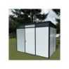 Everbox Abri de jardin résine PVC (polychlorure de vinyle) + XPS (polystyrène extrudé) Blanc 6,11m²