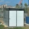 Everbox Abri de jardin résine PVC (polychlorure de vinyle) + XPS (polystyrène extrudé) Blanc 8,1m²