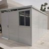 Everbox Abri de jardin résine PVC (polychlorure de vinyle) + XPS (polystyrène extrudé) Blanc 12m²
