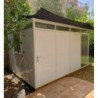 Everbox Abri de jardin résine PVC (polychlorure de vinyle) + XPS (polystyrène extrudé) Blanc 12m²