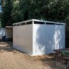 Everbox Abri de jardin résine PVC (polychlorure de vinyle) + XPS (polystyrène extrudé) Blanc 12m²