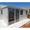 Everbox Abri de jardin résine PVC (polychlorure de vinyle) + XPS (polystyrène extrudé) Blanc 14,93m²