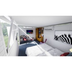 Everbox Abri de jardin résine PVC (polychlorure de vinyle) + XPS (polystyrène extrudé) Blanc 14,93m²
