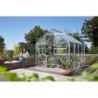 Vitavia Serre de jardin en verre Gris 5m²