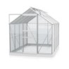 Vitavia Serre de jardin en verre Gris 5m²