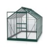 Vitavia Serre de jardin en verre Vert 6.2m²