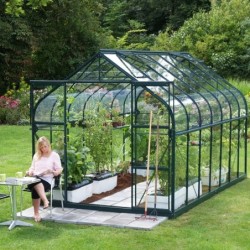 Vitavia Serre de jardin en verre Vert 11.5m²