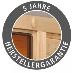 Karibu Sauna traditionnel Bois naturel