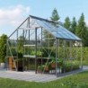 Vitavia Serre de jardin en verre Gris 6.7m²