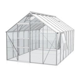 Vitavia Serre de jardin en verre Gris 11.5m²