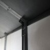 Jôbu Abri de jardin résine Polypropylène Gris 1.24m²