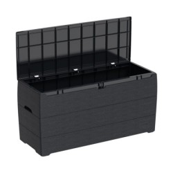 Duramax Coffre de jardin Résine de synthèse Gris