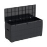 Duramax Coffre de jardin Résine de synthèse Gris