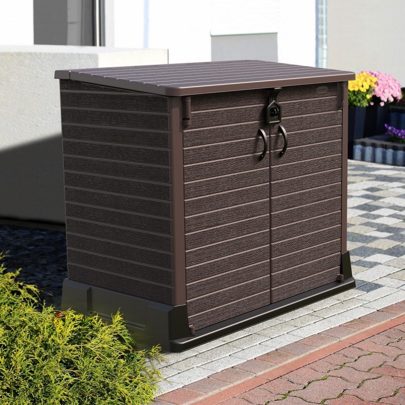 Duramax Armoire de jardin Résine Marron Duramax Armoire de jardin Résine Marron