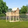 Karibu Cabanes enfants Bois massif Bois naturel