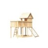 Karibu Cabanes enfants Bois massif Bois naturel