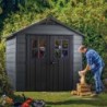 Keter Abri de jardin résine Polypropylène Gris 5m²