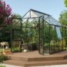 Vitavia Serre de jardin en verre Vert 6.7m²
