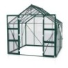 Vitavia Serre de jardin en verre Vert 6.7m²