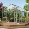 Vitavia Serre de jardin en verre Gris 8.3m²