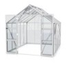 Vitavia Serre de jardin en verre Gris 8.3m²