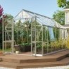 Vitavia Serre de jardin en verre Gris 11.5m²