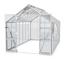 Vitavia Serre de jardin en verre Gris 11.5m²