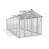 Vitavia Serre de jardin en verre Gris 15.7m²