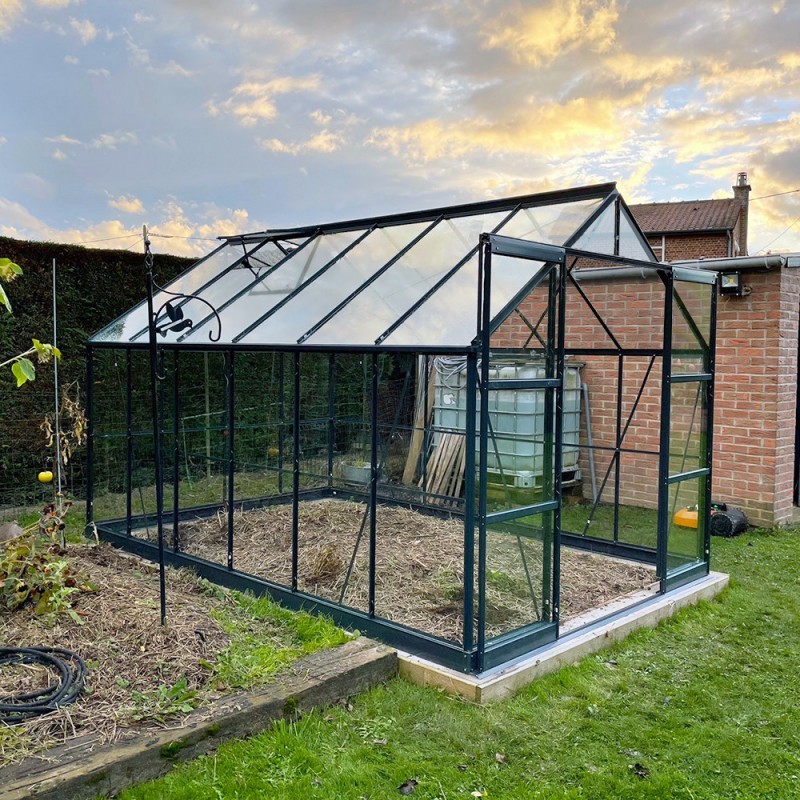 Green Protect Serre de jardin en verre 8.98m² Green Protect Serre de jardin en verre 8.98m²