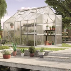 Vitavia Serre de jardin en polycarbonate Aluminium 8.3m²
