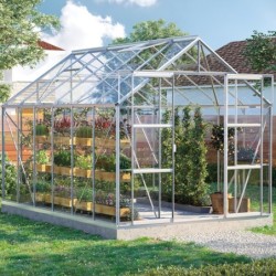 Vitavia Serre de jardin en verre Aluminium 9.9m²