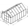 Vitavia Serre de jardin en polycarbonate