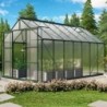 Vitavia Serre de jardin en polycarbonate Vert 11.5m²