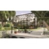 Vitavia Serre de jardin en verre Noir 11.5m²