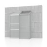 Vitavia Serre adossée Gris 0.9m²