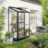 Vitavia Serre adossée Noir 0.9m²