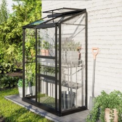 Vitavia Serre adossée Noir 0.9m²