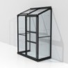 Vitavia Serre adossée Noir 0.9m²