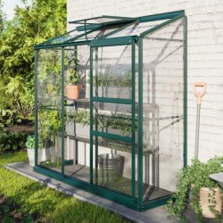 Vitavia Serre adossée Vert 1.3m²