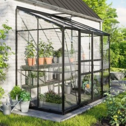 Vitavia Serre adossée Noir 3.3m²