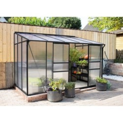 Vitavia Serre adossée Noir 6.5m²