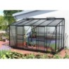 Vitavia Serre adossée Noir 7.8m²
