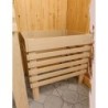 Karibu Sauna traditionnel Bois massif Naturel