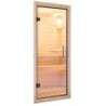 Karibu Sauna traditionnel Bois massif Naturel