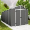 Canopia by Palram Abri de jardin résine Polycarbonate Gris 12m²